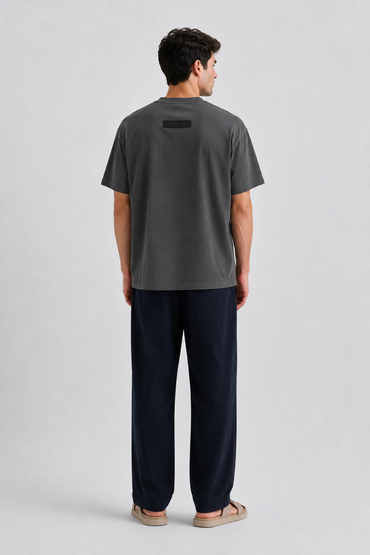 Fear of God Essentials Logo Tee - Charcoal Grey