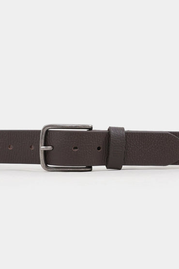 Leather Belt for Men – Coffee | Premium Full-Grain Italian Leather