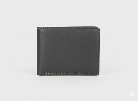 Multiple Pockets Wallet for Men – Black | Premium Sheep Leather
