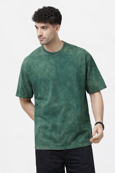 Oversized Zinc Acid-Wash T-Shirt – 220 GSM Premium Cotton