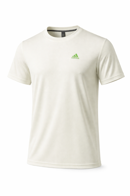 Adidas Dri-Fit Stretchable T-Shirt – Cream | Gym, Sports & Casual Wear