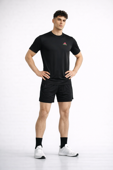 Men’s Adidas 3-Pack Tees – Imported Dry-Fit Fabric | Breathable Comfort