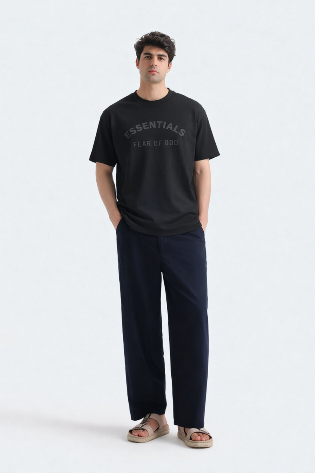 Essential Brand T-Shirt – Black