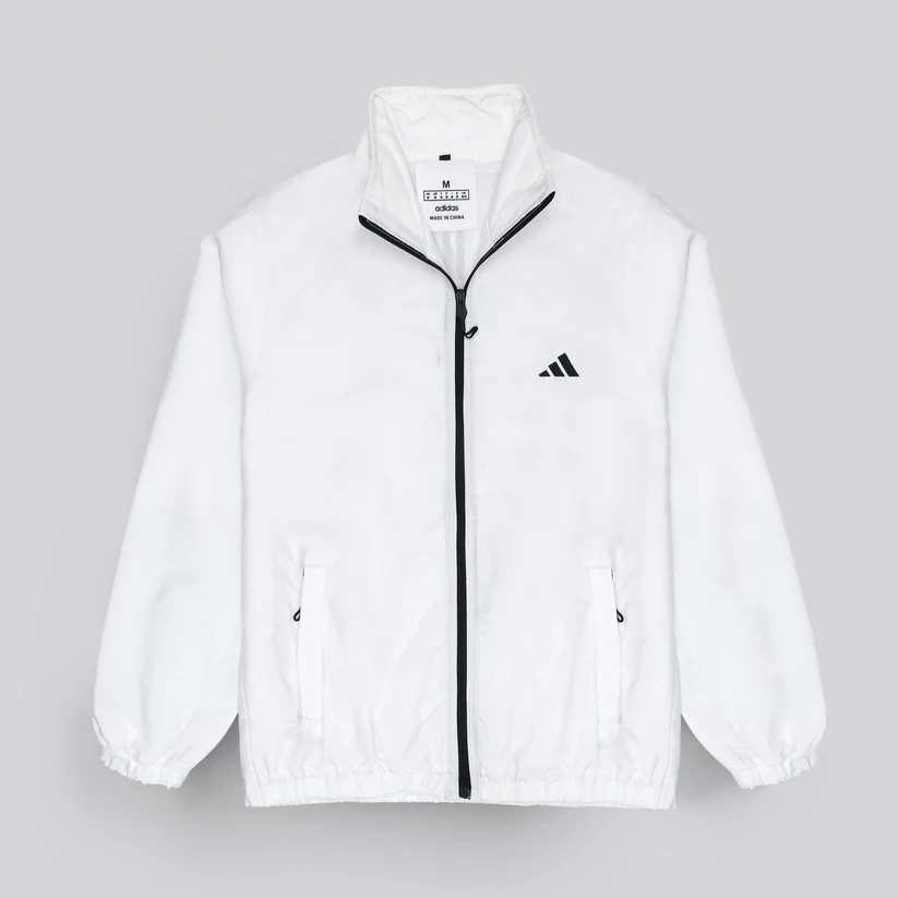 Windbreaker Water Proof Jacket White -Adidas