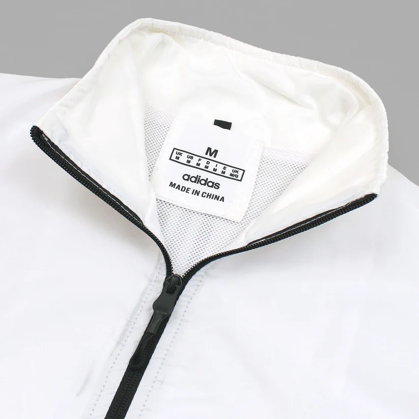 Windbreaker Water Proof Jacket White -Adidas