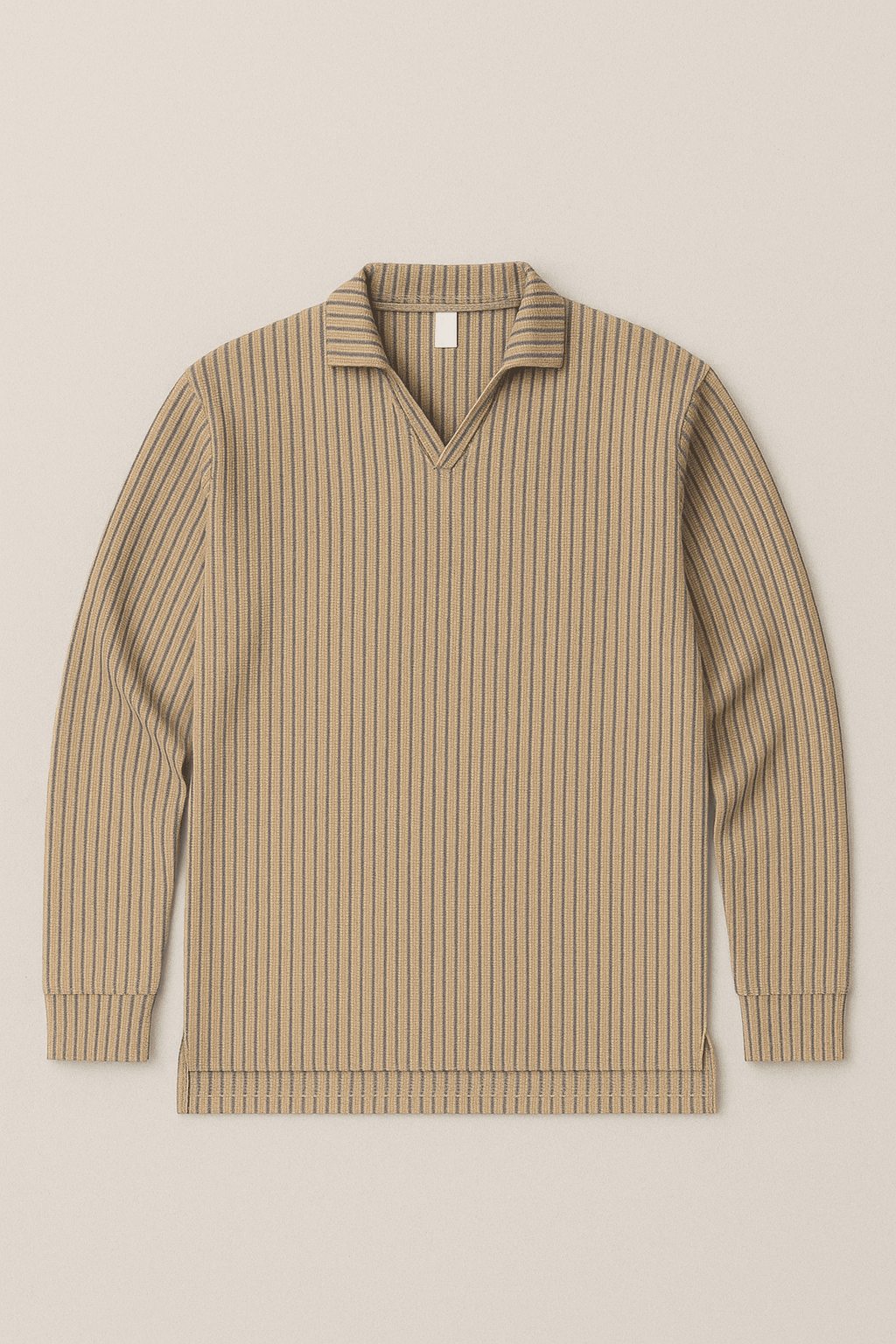 20251115_1532_Striped Knit Shirt_remix_01ka3h2kw7fzqb6829ne24xaw0 (2)