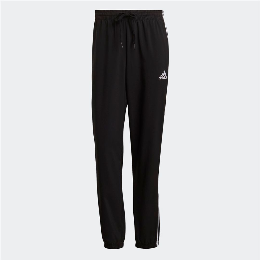 Polyster Fleece Adidas Trouser - Black