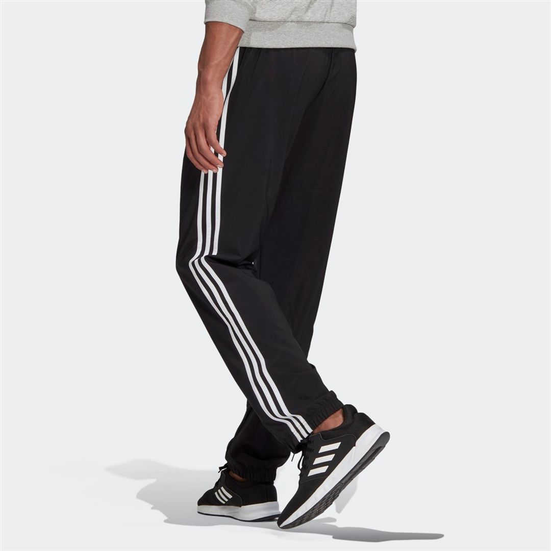 Polyster Fleece Adidas Trouser - Black