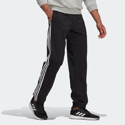 Polyster Fleece Adidas Trouser - Black