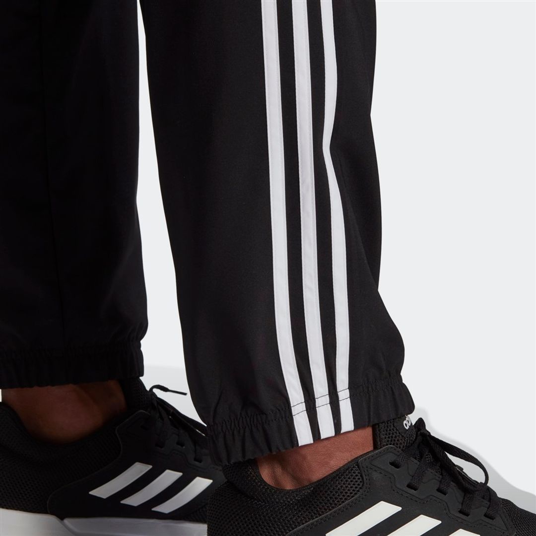 Polyster Fleece Adidas Trouser - Black