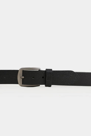 Men’s Leather Belt – Black | Premium Full-Grain Italian Leather