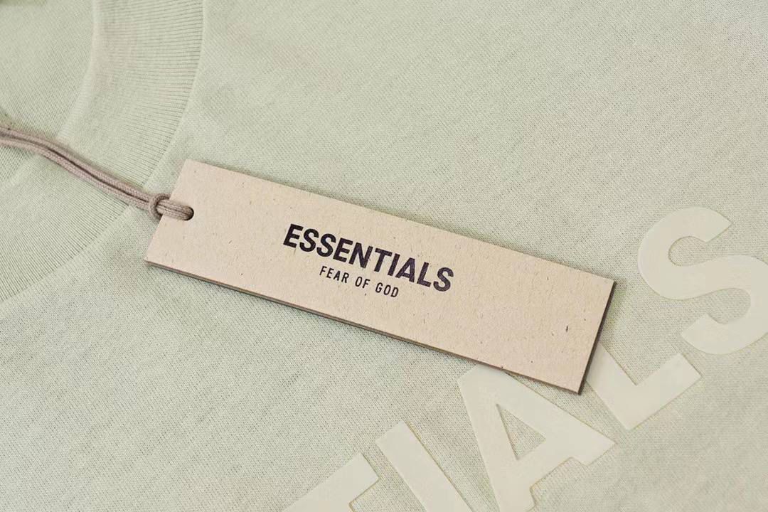 Fear of God Essentials Logo Tee - Beige