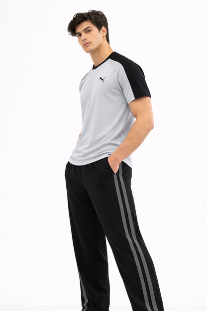 Puma Track Suit Grey  – Breathable Gym & Sports Wear