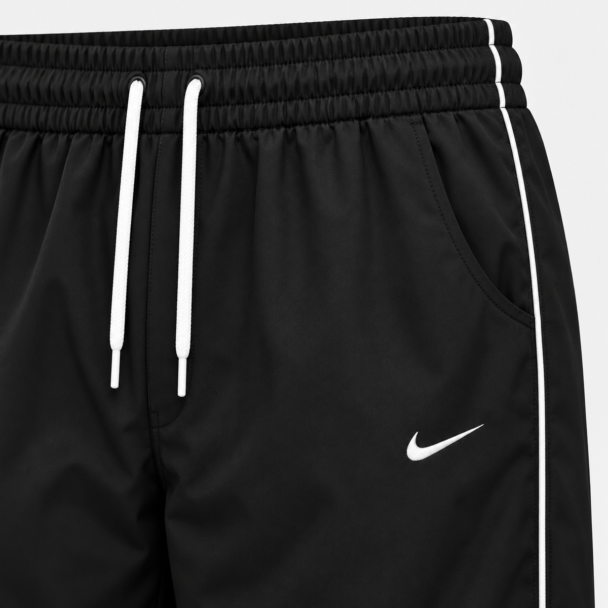 Imported Premium Micro Fabric Track Pants – Black