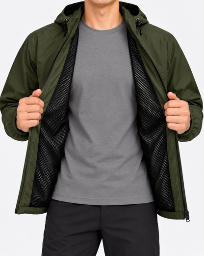 Waterproof Windbreaker Jacket The North Face  – Forest Green(Olive) | Pre Order
