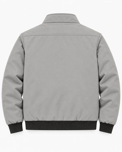 Premium Imported Waterproof Sherpa Fleece-Lined Winter Jacket – Grey