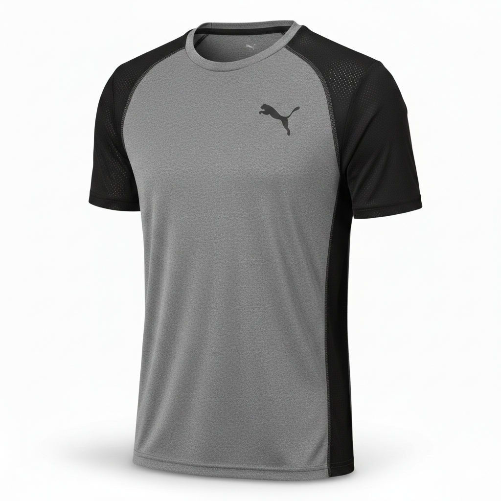 Puma Track Suit Grey  – Breathable Gym & Sports Wear