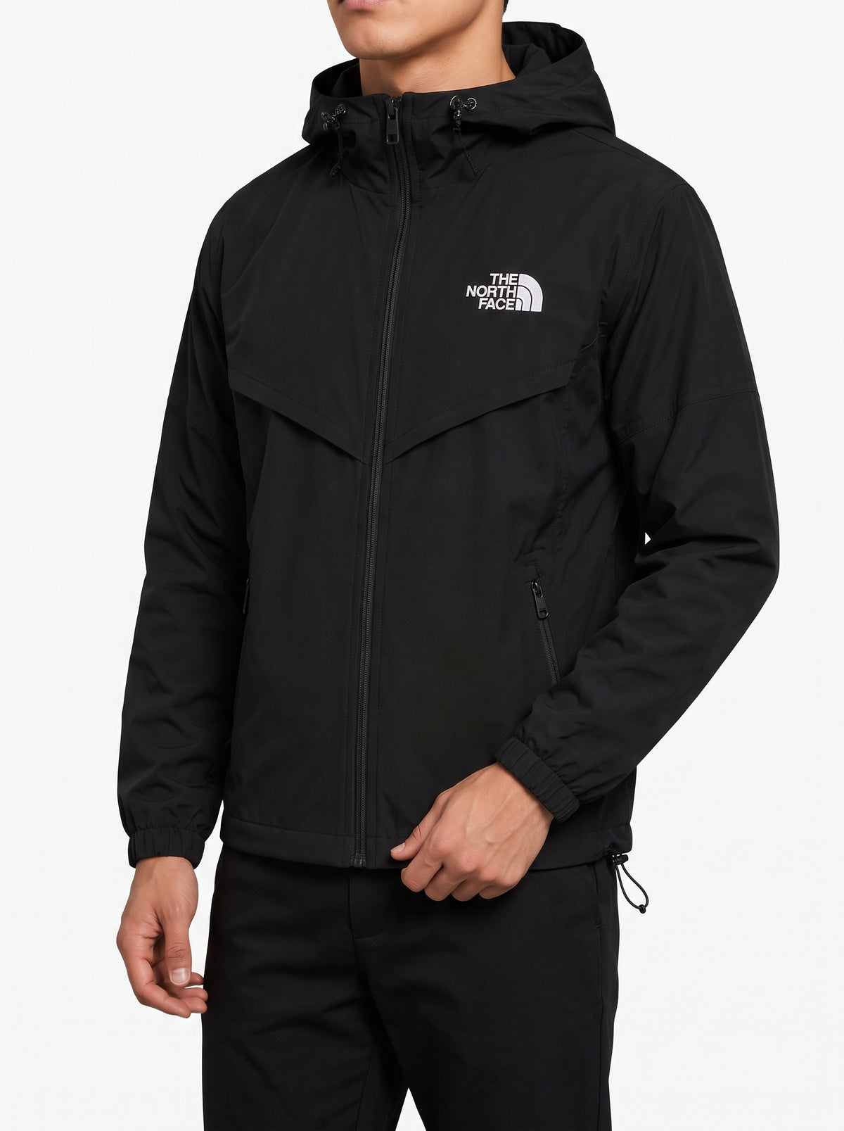 Windbreaker Waterproof Jacket – Black