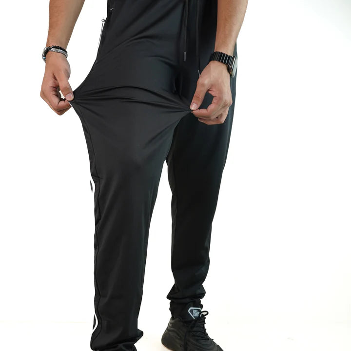 Adidas Men’s 3-Stripes Training Trouser - Black