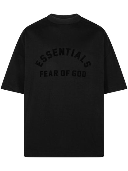 Fear of God Essentials Logo Tee - Black