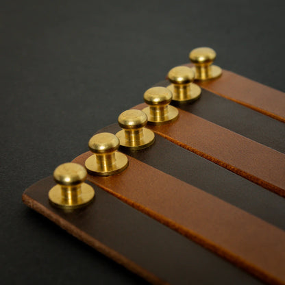Leather Wrist Bands – Handmade Full-Grain Italian Leather