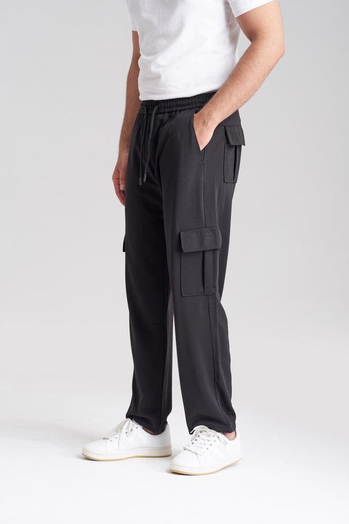 Popcon Tropical Four-Season Imported Fabric Trouser | Black