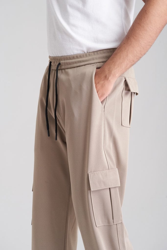 Popcon Tropical Four-Season Imported Fabric Trouser | Beige
