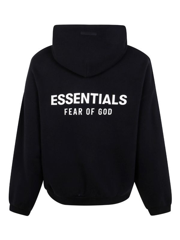 Fear of God Essentials Hoodie Black