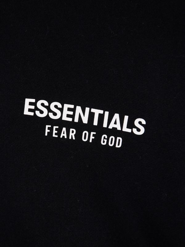 Fear of God Essentials Hoodie Black