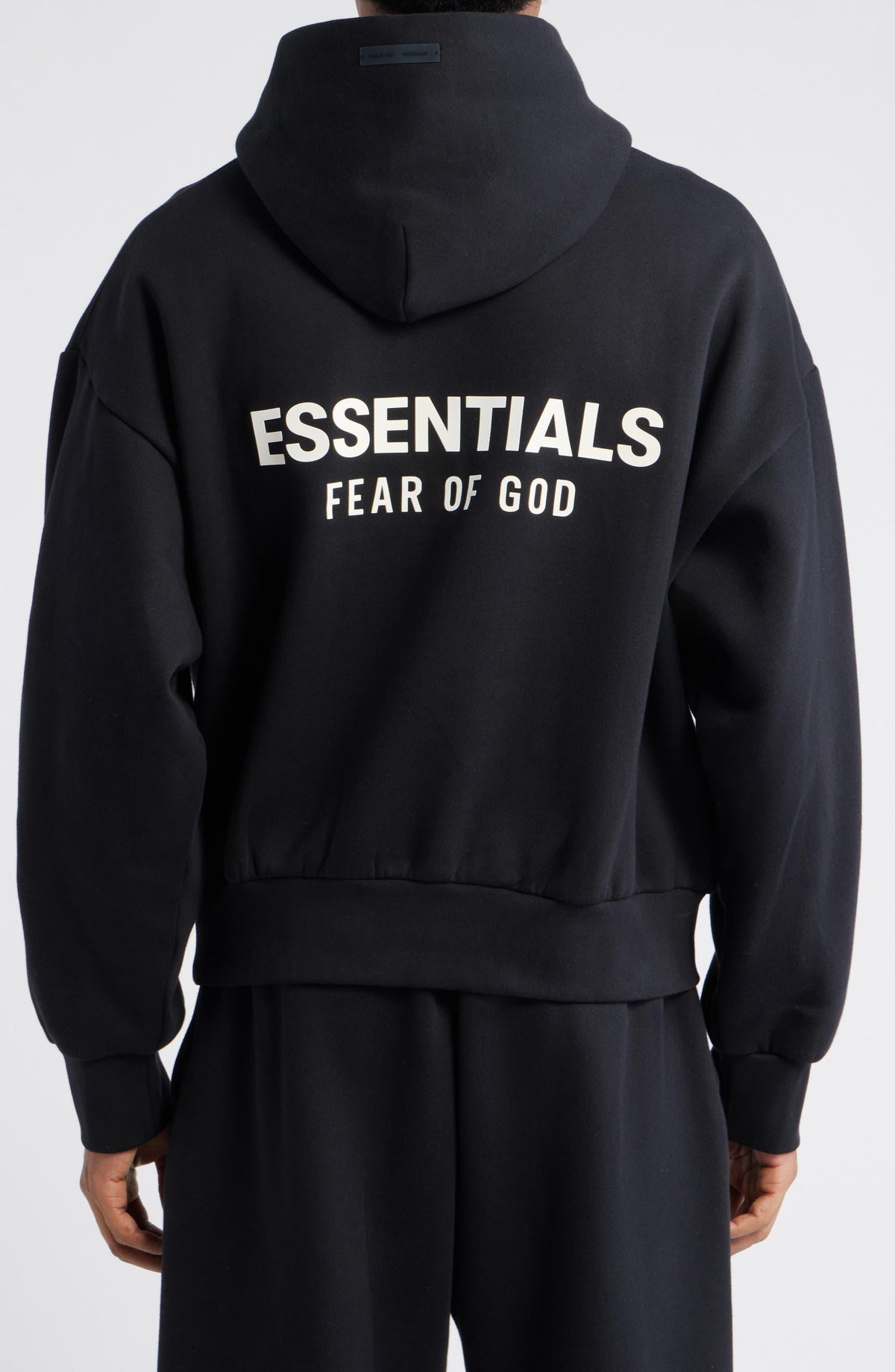 Fear of God Essentials Hoodie Black