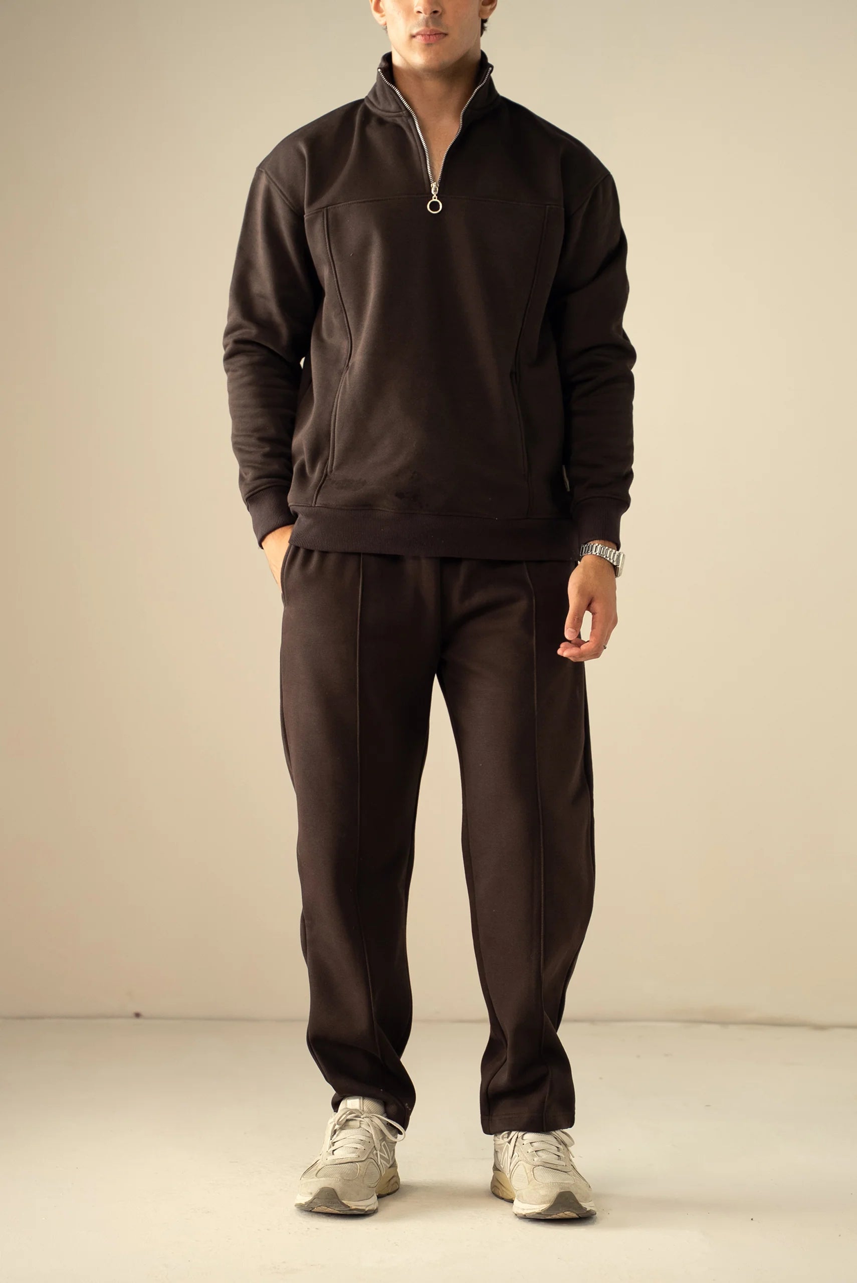 Relaxed Fit Trouser  - Brown image 8