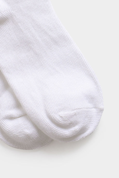 Pack Of 3-Crew Socks - White