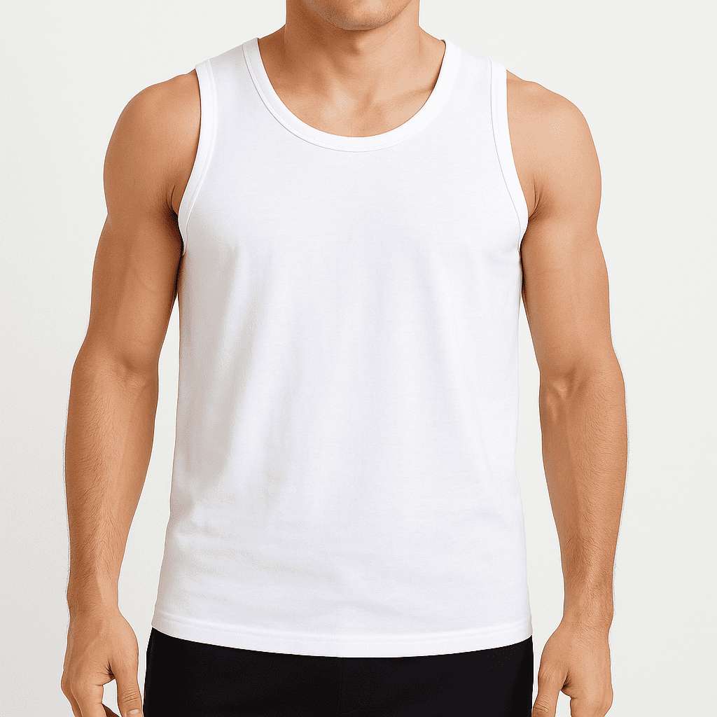 Men’s Cotton Vest – Comfortable & Breathable | 100% Soft Cotton