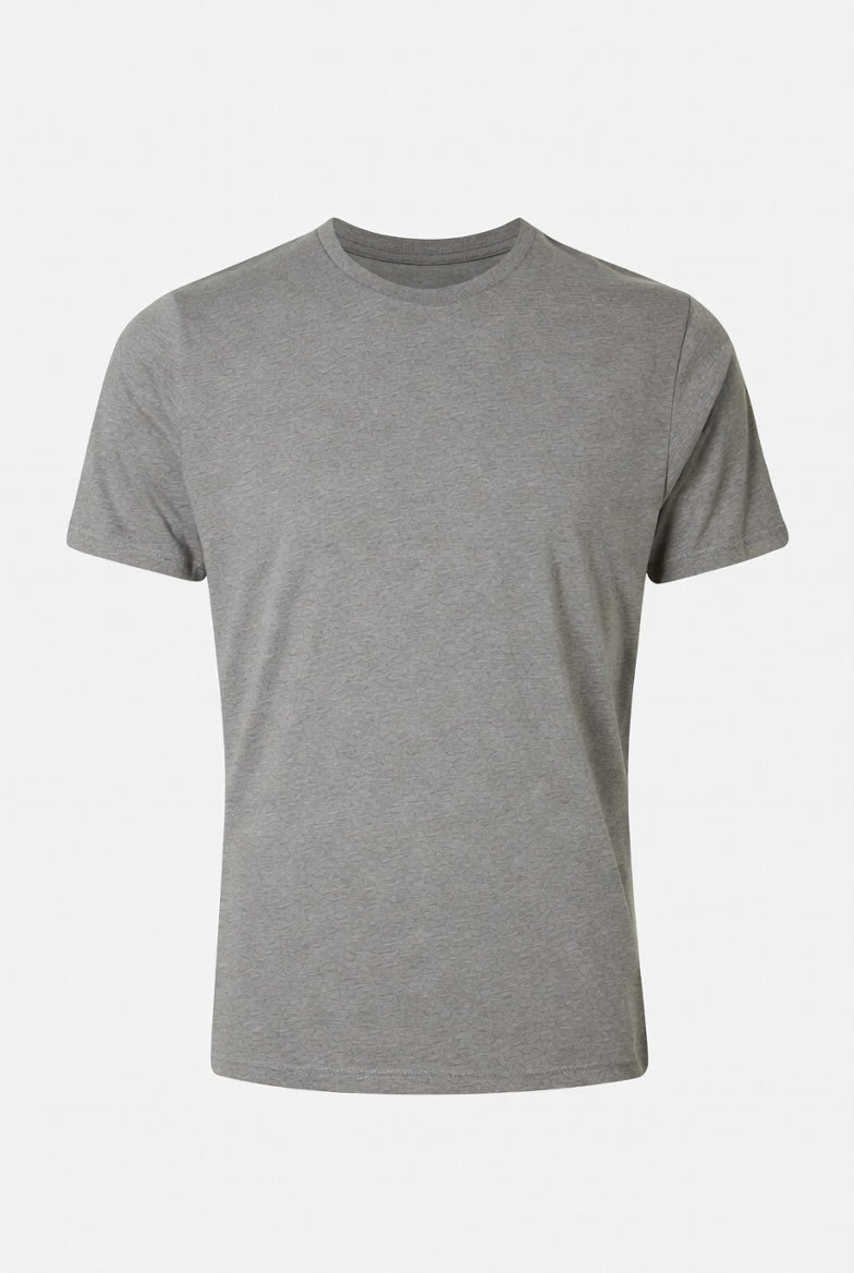 Men’s Plain Grey Cotton T-Shirt | 100% Premium Cotton Regular Fit Tee