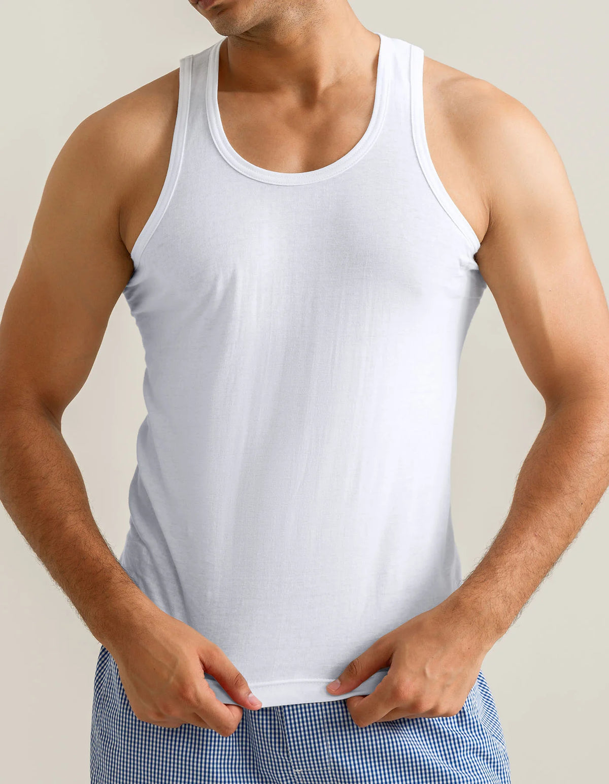 Men’s Cotton Vest – Comfortable & Breathable | 100% Soft Cotton