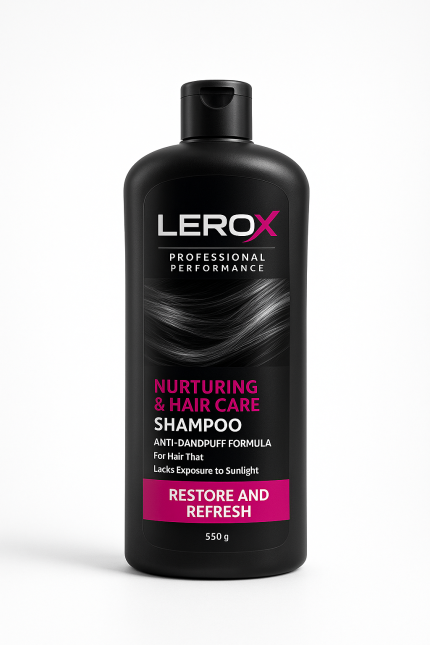 Leroux Hair Shampoo Nurturing & Hair Care Model, Weight 550 ml