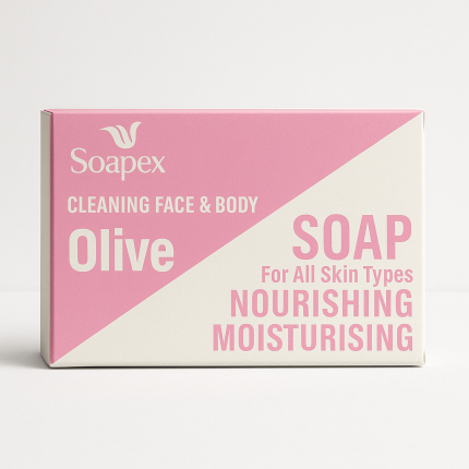 Soapex Aloe Vera Soap - Organic Nourishing & Moisturising Bar (With Aloe Vera Extract)