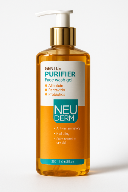 NEU DERM Gentle Purifier Facial Wash Gel – For Normal to Dry Skin